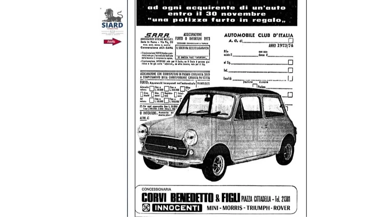 🚗 L’Affinity Insurance non è nata oggi: uno sguardo al 1973 ...